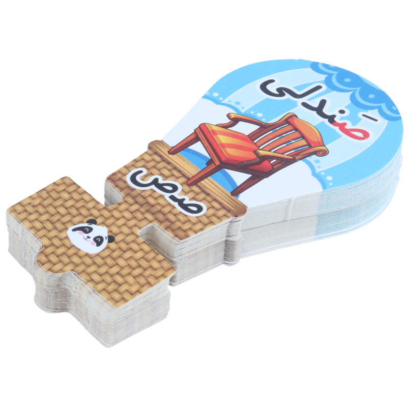 سرمدادی مقوایی حروف الفبا آموزش حرف ص بسته 40 عددی