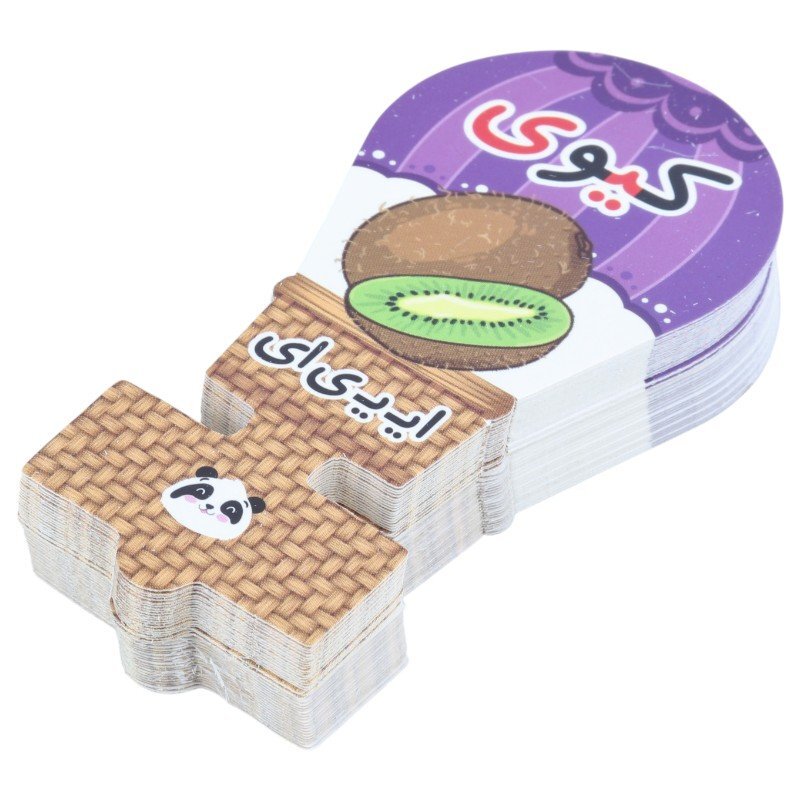 سرمدادی مقوایی حروف الفبا آموزش حرف ایی ای بسته 40 عددی