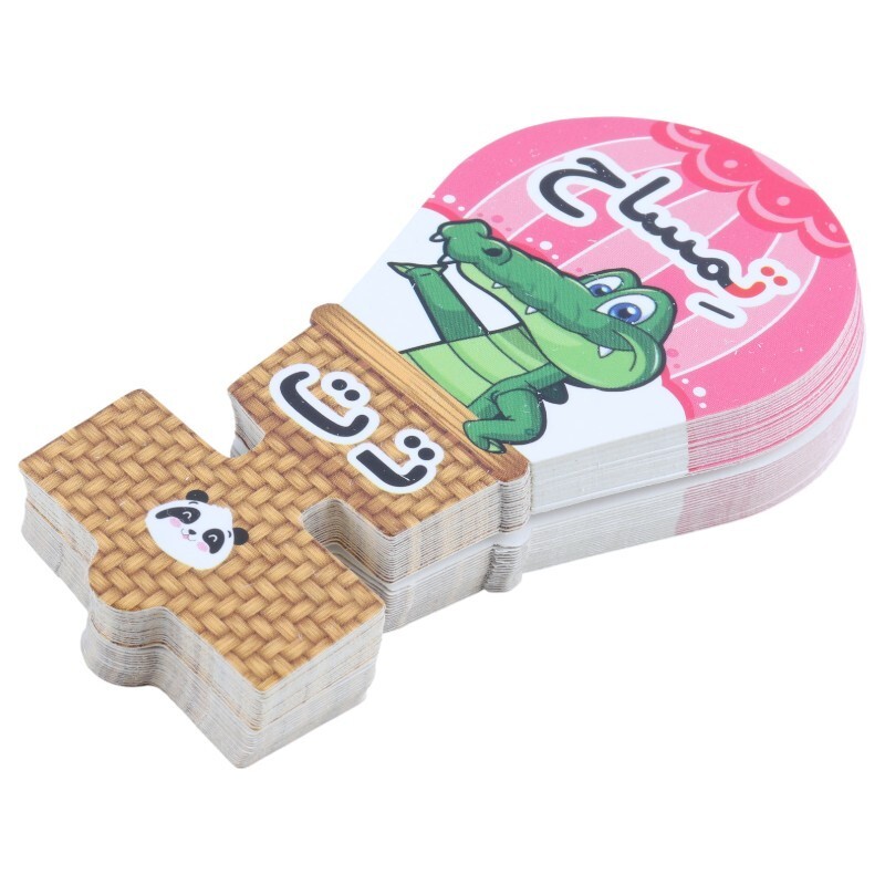 سرمدادی مقوایی حروف الفبا آموزش حرف ت بسته 40 عددی