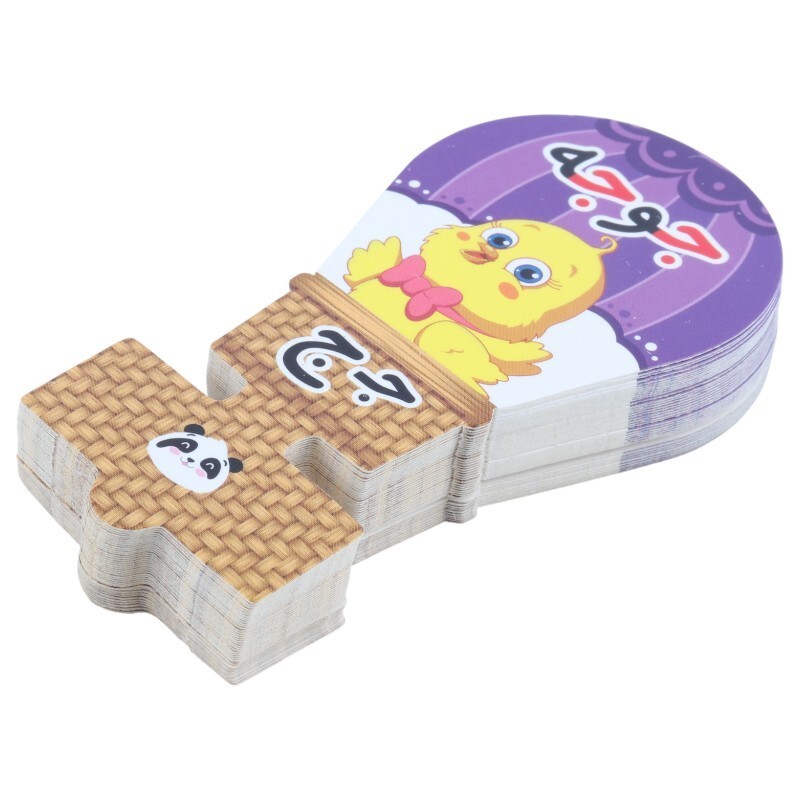 سرمدادی مقوایی حروف الفبا آموزش حرف ج بسته 40 عددی