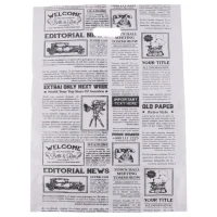 نایلون دسته دار طرح روزنامه سایز 55*40 سانتی متر بسته 1 کیلویی