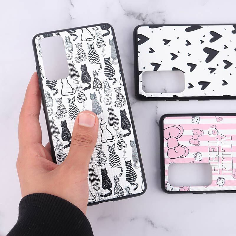 قاب PC چاپ برجسته براق فانتزی