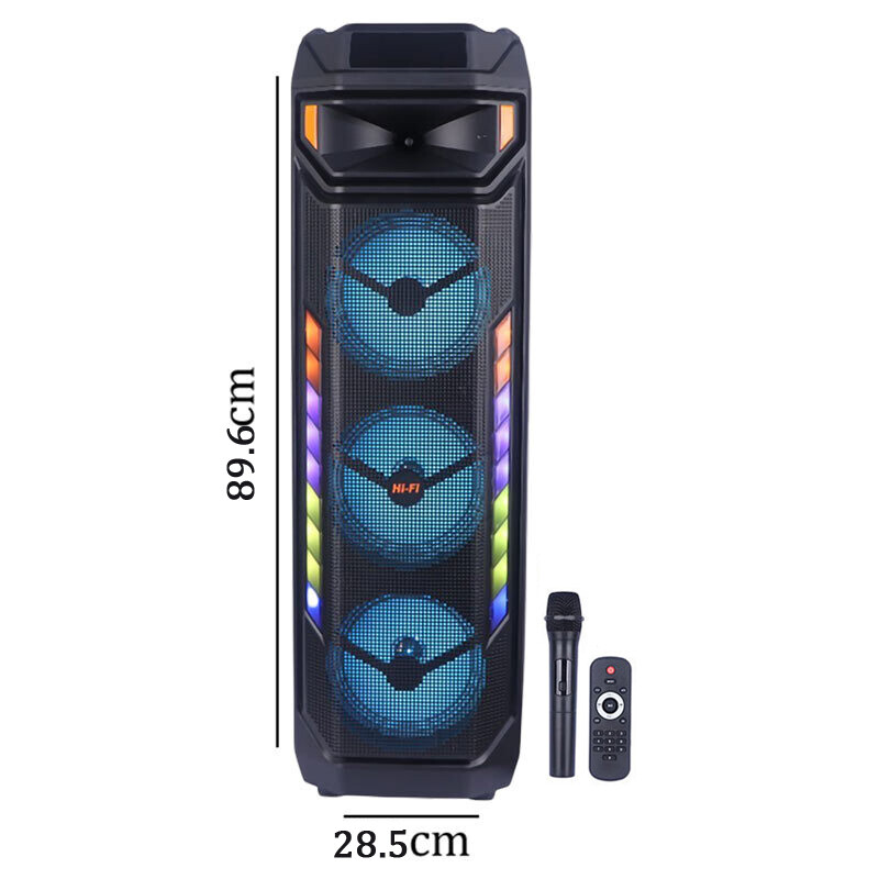 اسپیکر چمدانی بلوتوثی سینگ ای ZQS8317 + میکروفون و ریموت کنترل