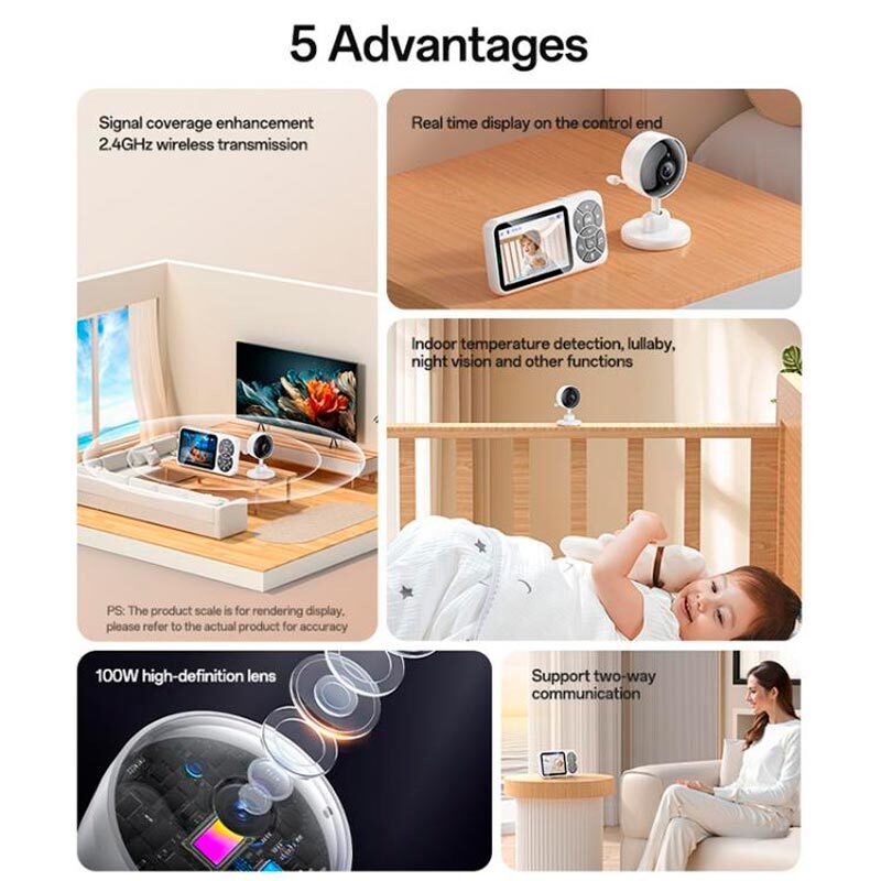 دوربین مراقب کودک با مانیتور Yesido KM26