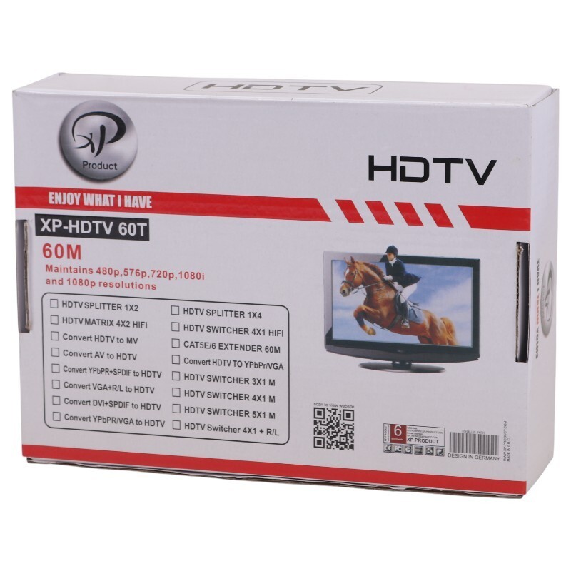 اکستندر HDMI ایکس پی پروداکت XP-HDTV 60T طول 60 متر