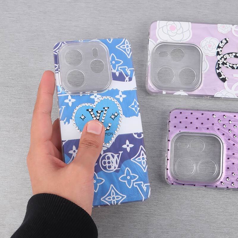 قاب براش نگین دار محافظ لنزدار