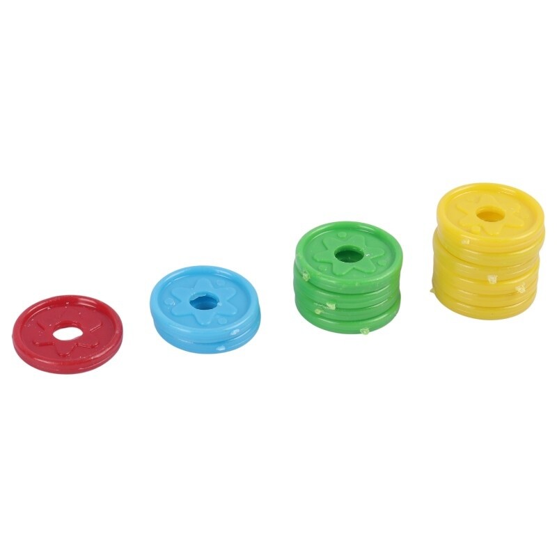 مهره آموزش شمارش همراه با نخ شایان تویز