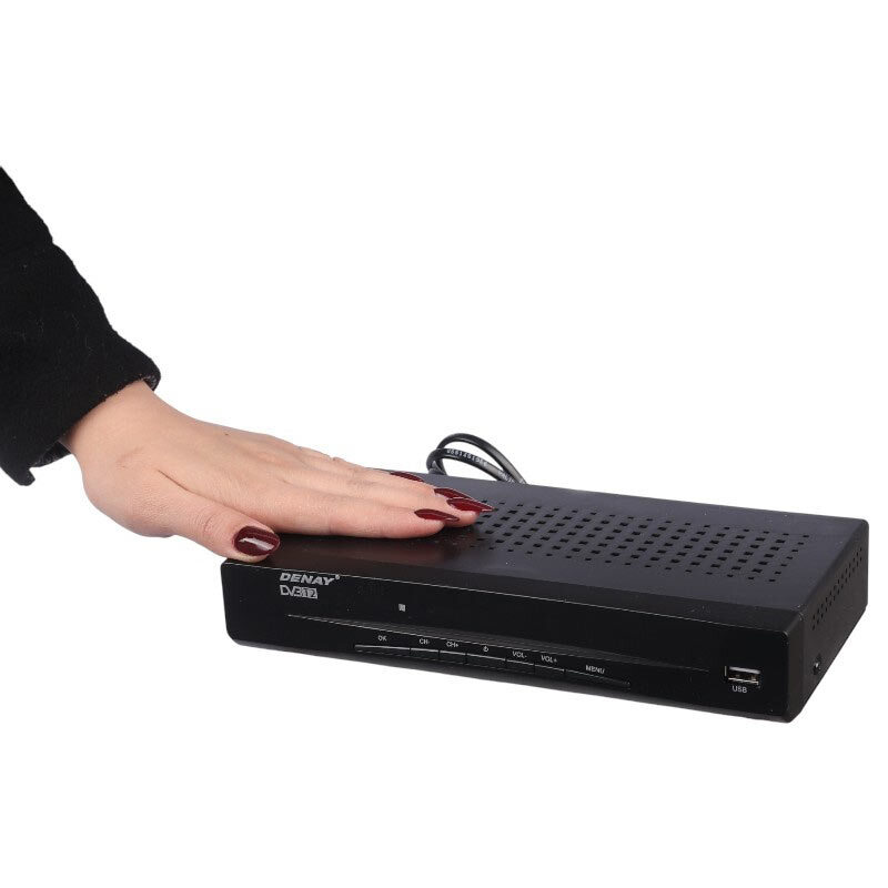 گیرنده دیجیتال دنای Denay STB1034H + کابل AV