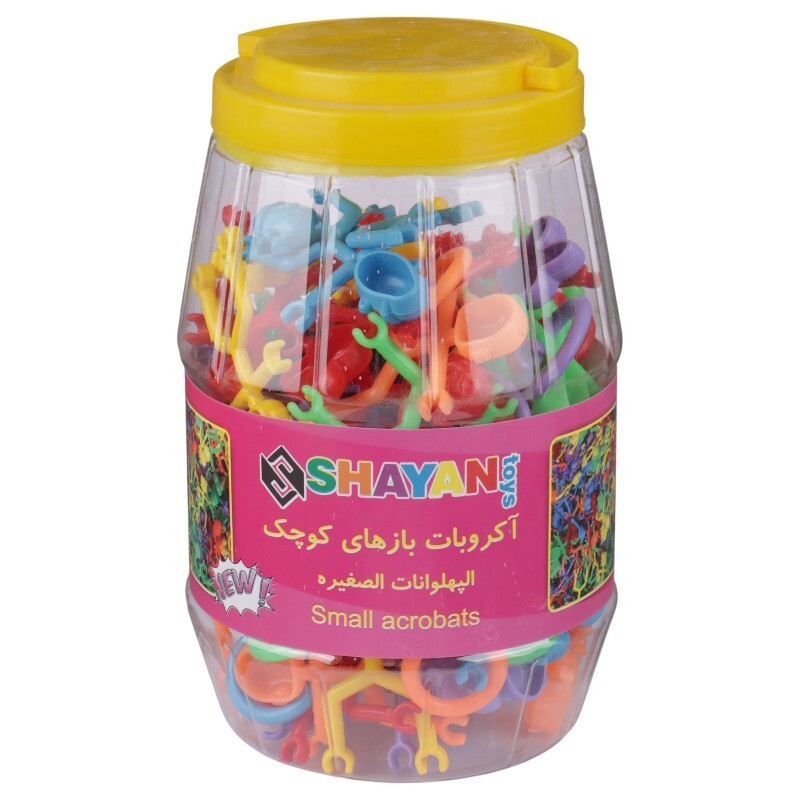 آکروبات بازهای کوچک سطلی شایان تویز