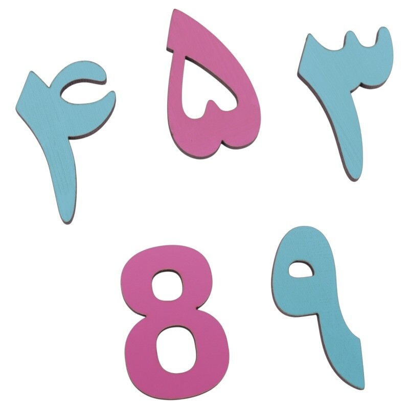 مجموعه آموزشی اعداد فارسی و انگلیسی یار مهربان سایز کوچک