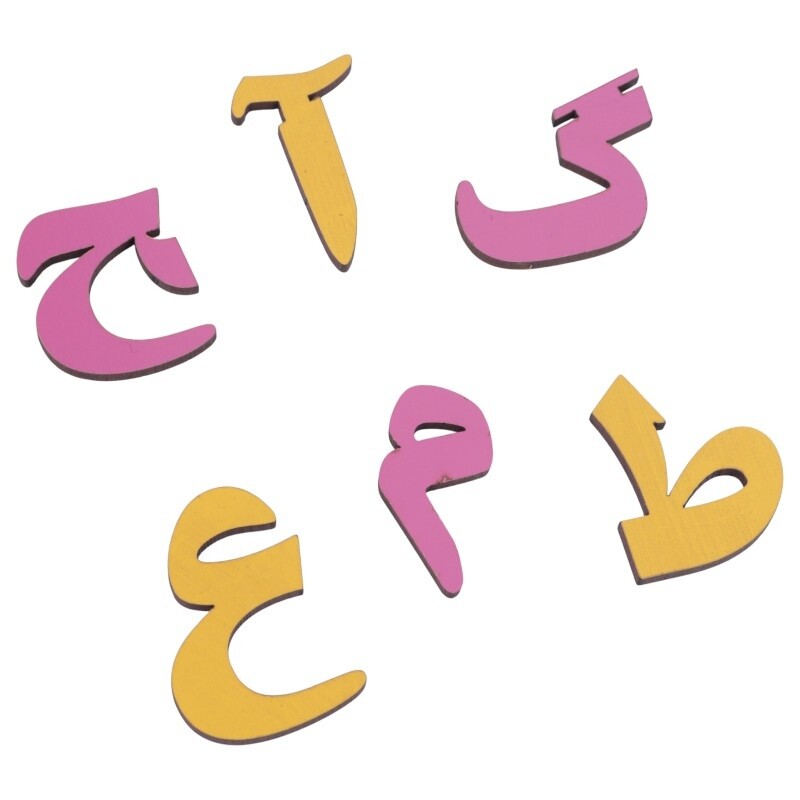 مجموعه آموزشی الفبا و اعداد فارسی آهنربایی یار مهربانی سایز متوسط