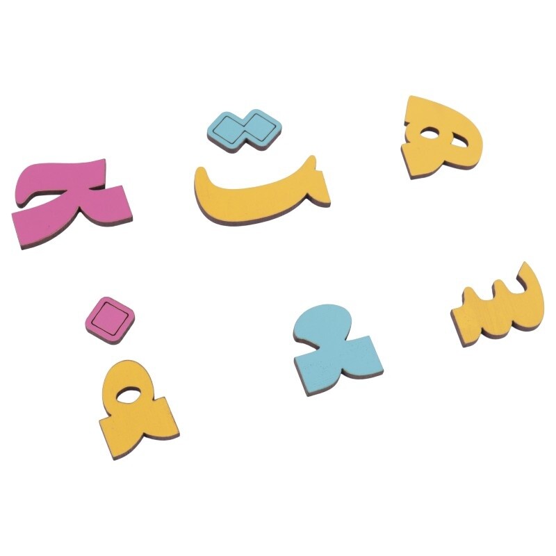 مجموعه آموزشی الفبا و اعداد فارسی آهنربایی یار مهربانی سایز متوسط