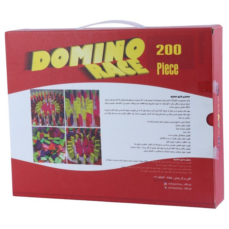 بازی فکری دومینو 200 تکه شایان