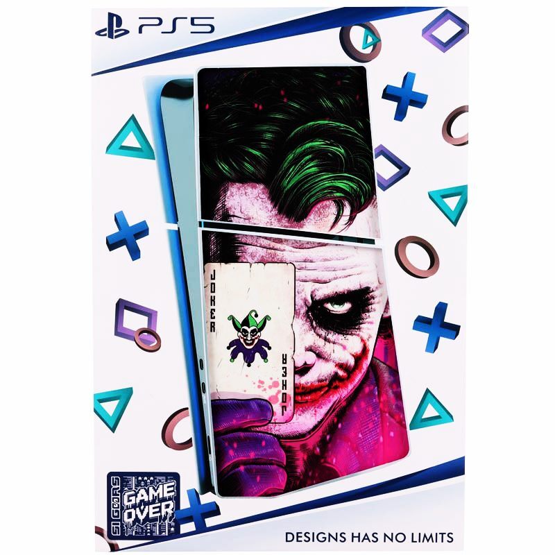 اسکین پلی استیشن 5 اسلیم گیم آور طرح Joker