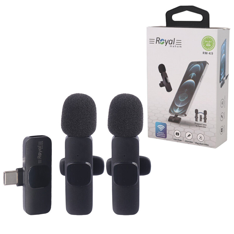 میکروفون یقه ای بی سیم Royal RM-K9