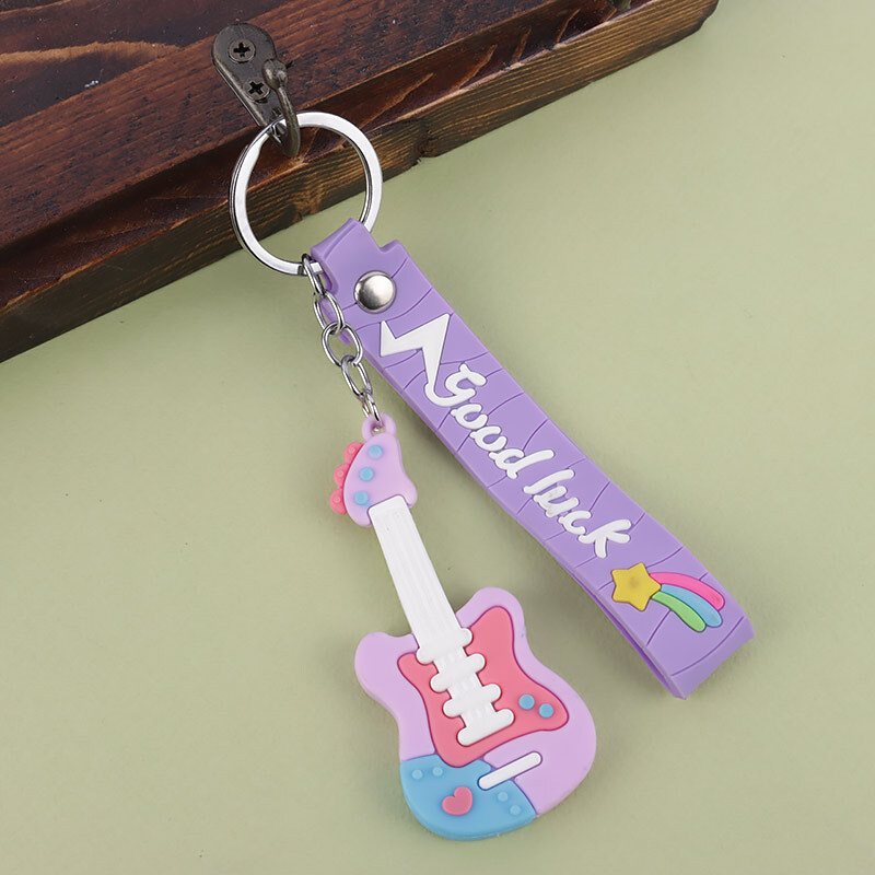 جاکلیدی سیلیکونی گیتار + بند آویز