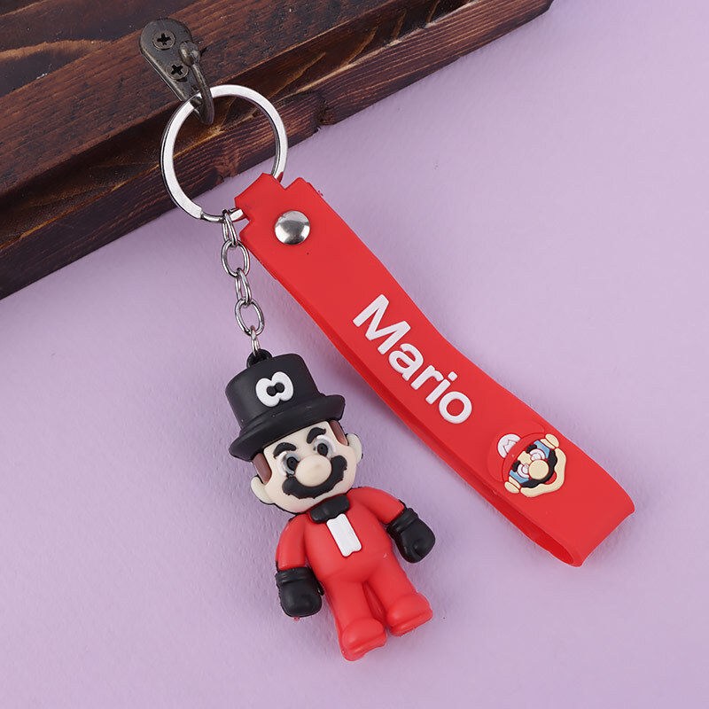 جاکلیدی سیلیکونی ماریو کد 1 + بند آویز