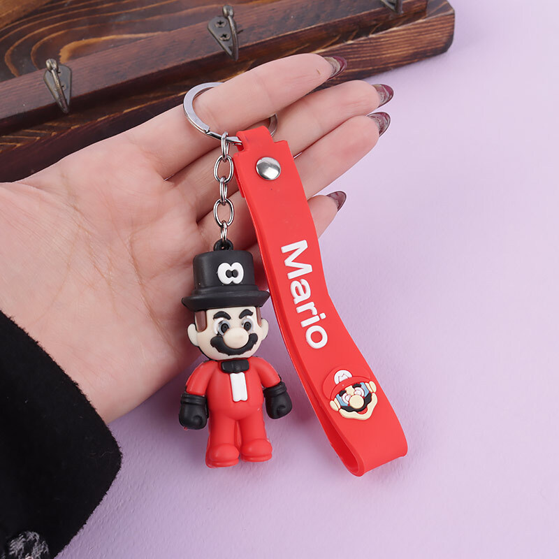 جاکلیدی سیلیکونی ماریو کد 1 + بند آویز