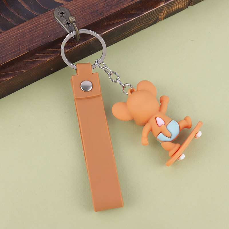 جاکلیدی سیلیکونی طرح جری کد 2 + بند آویز