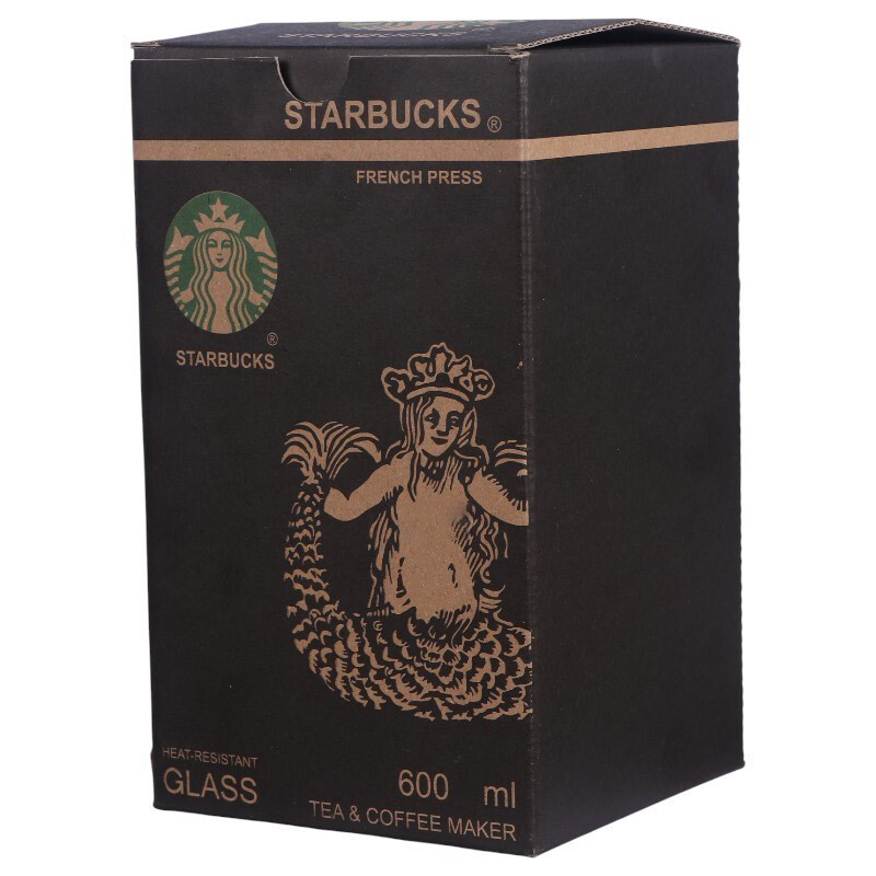فرنچ پرس Starbucks ظرفیت 600 میلی لیتر