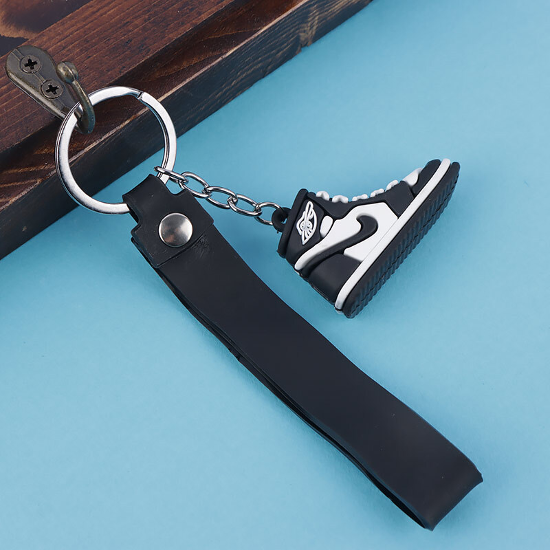 جاکلیدی سیلیکونی طرح کفش Nike + بند آویز