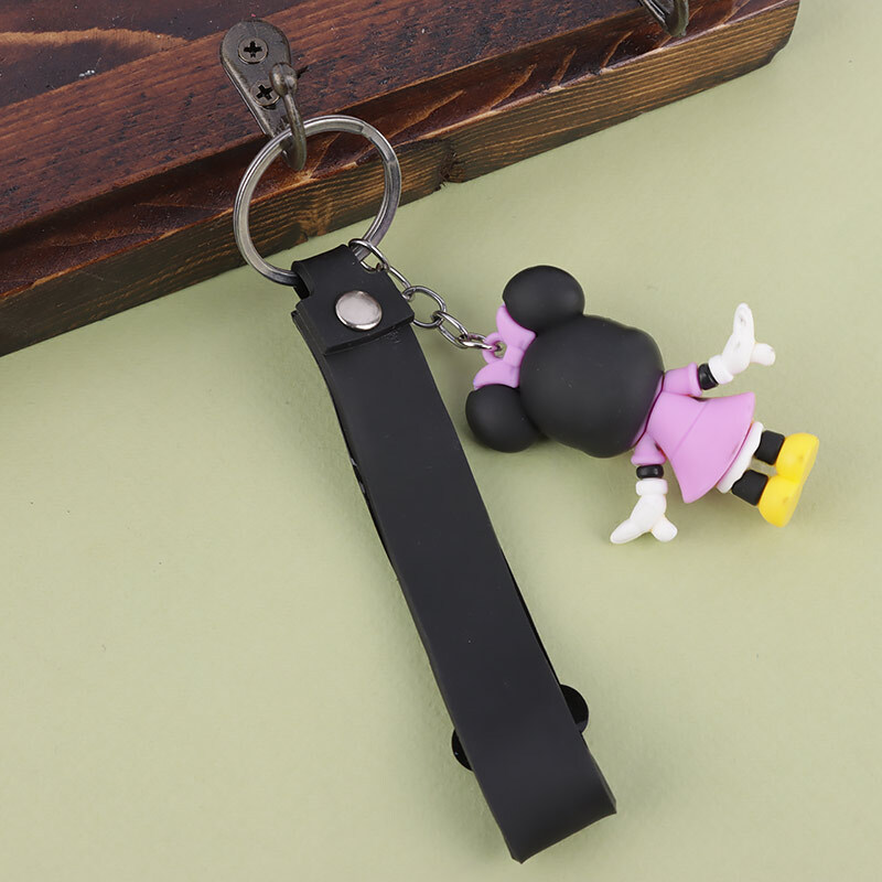 جاکلیدی سیلیکونی طرح مینی موس کد 1 + بند آویز