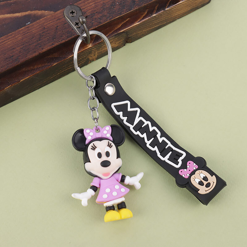 جاکلیدی سیلیکونی طرح مینی موس کد 1 + بند آویز