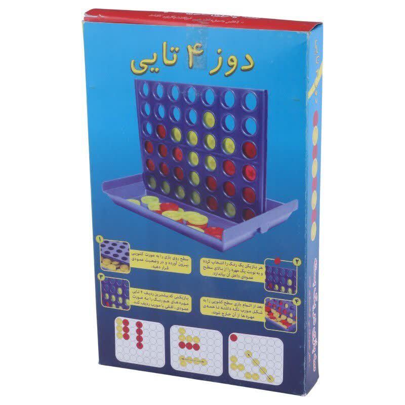 بازی فکری دوز 4 تایی و منچ و مار پله