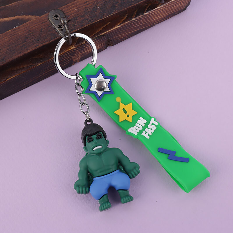 جاکلیدی سیلیکونی طرح هالک + بند آویز