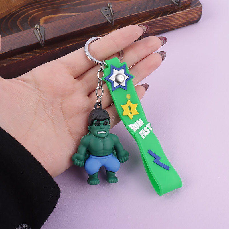 جاکلیدی سیلیکونی طرح هالک + بند آویز