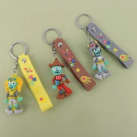 جاکلیدی سیلیکونی طرح زامبی کد 1 + بند آویز