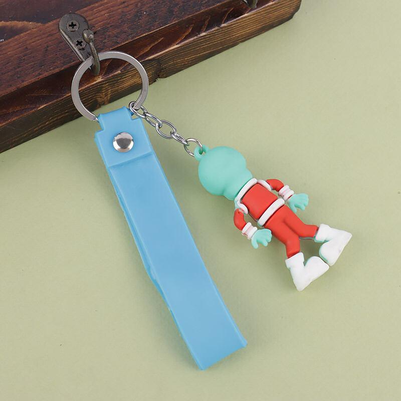 جاکلیدی سیلیکونی طرح زامبی کد 1 + بند آویز