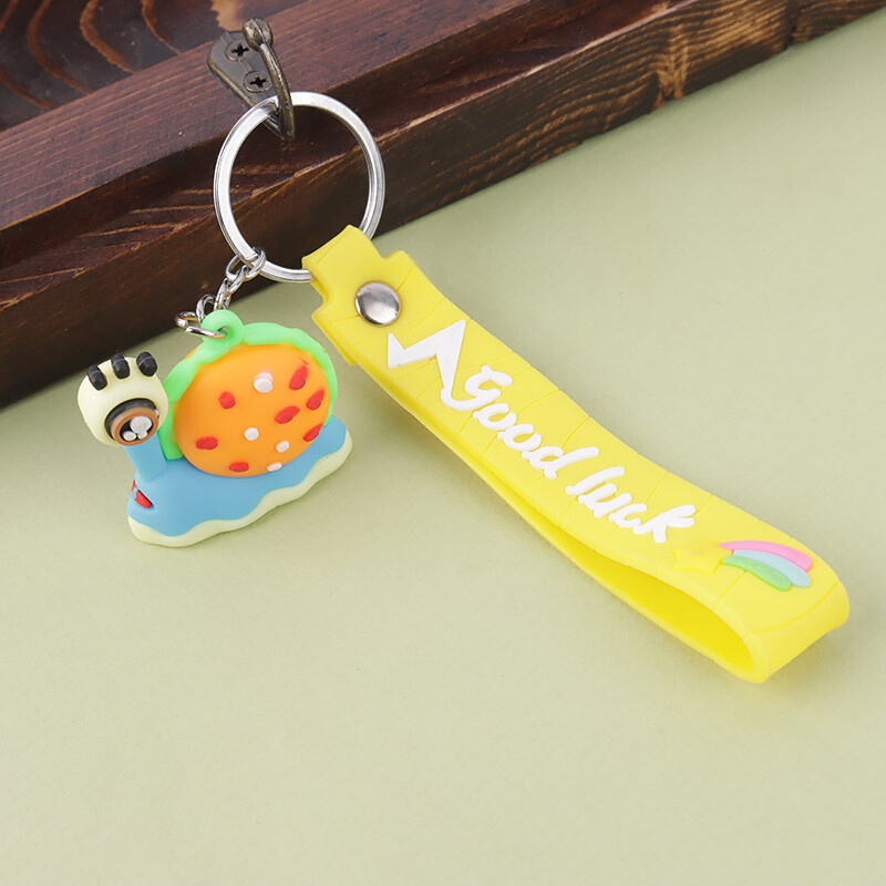 جاکلیدی سیلیکونی طرح حیوانات + بند آویز