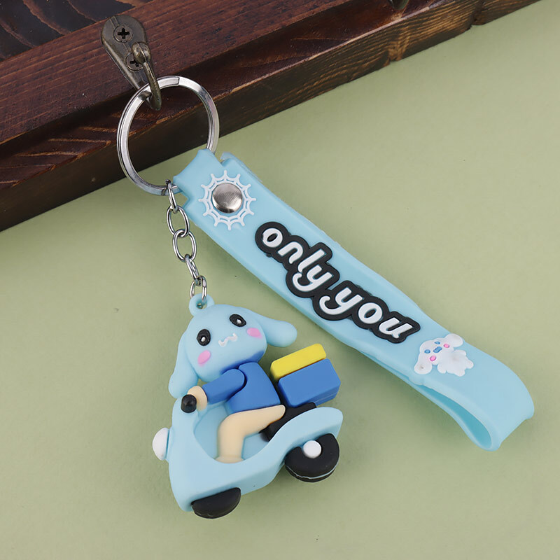 جاکلیدی سیلیکونی فانتزی کد 1 + بند آویز