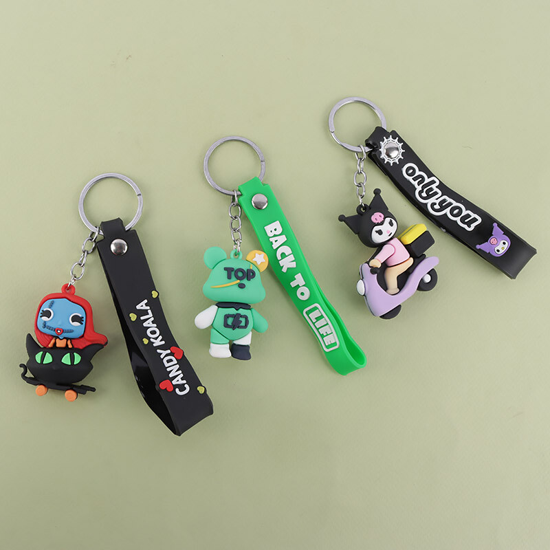 جاکلیدی سیلیکونی فانتزی کد 1 + بند آویز