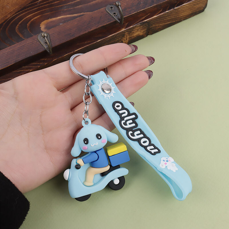 جاکلیدی سیلیکونی فانتزی کد 1 + بند آویز