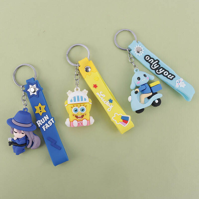 جاکلیدی سیلیکونی فانتزی کد 1 + بند آویز