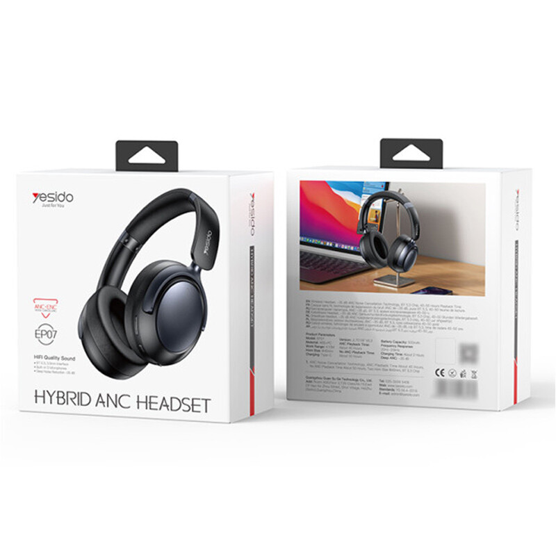 هدفون بلوتوثی یسیدو EP07