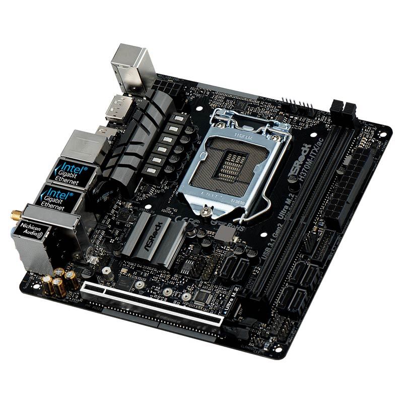 مادربرد ازراک H370M-ITX/ac DDR4