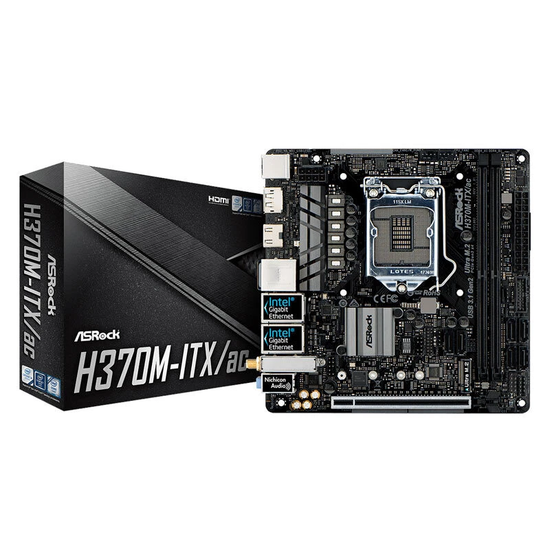 مادربرد ازراک H370M-ITX/ac DDR4