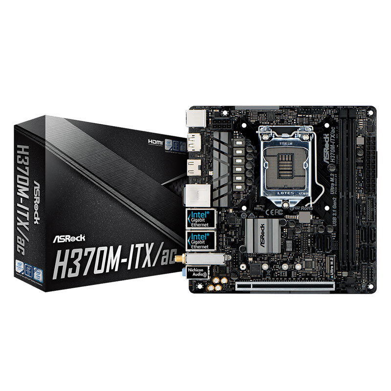 مادربرد ازراک H370M-ITX/ac DDR4