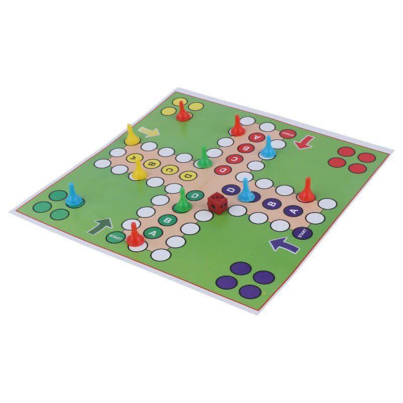 بازی فکری منچ و مار پله مقوایی 22×22 سانتی متر شایان تویز