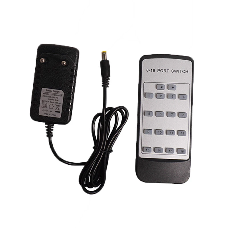 سوییچ 8 پورت HDMI کی نت K-S728 + ریموت کنترل