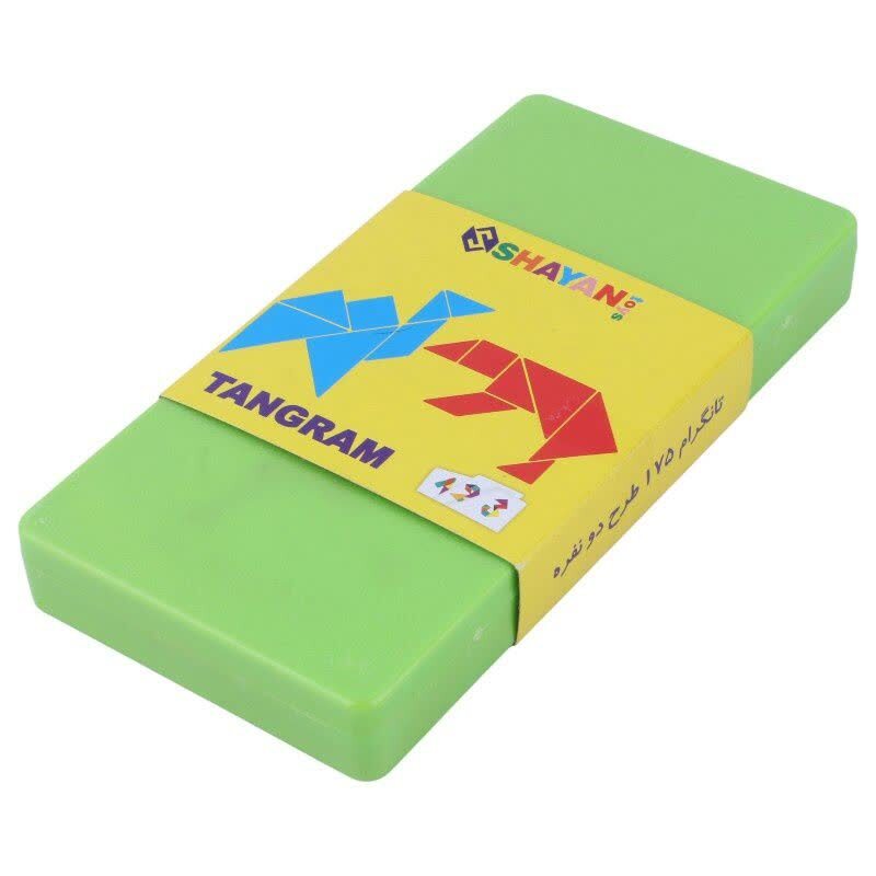 بازی فکری تانگرام 14 تکه 2 نفره شایان تویز کد 60