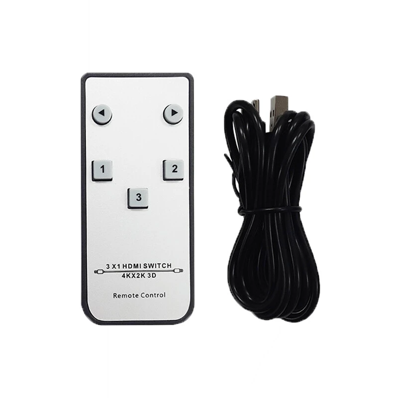 سوییچ 3 پورت HDMI کی نت K-S723 + ریموت کنترل