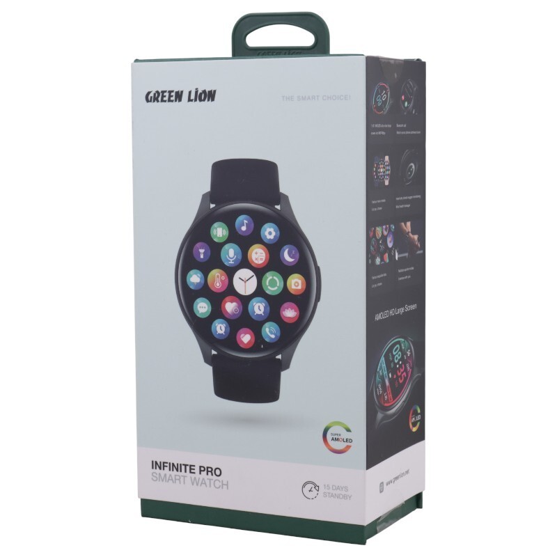 ساعت هوشمند گرین لاین Infinite Pro GNINFPROSWBK