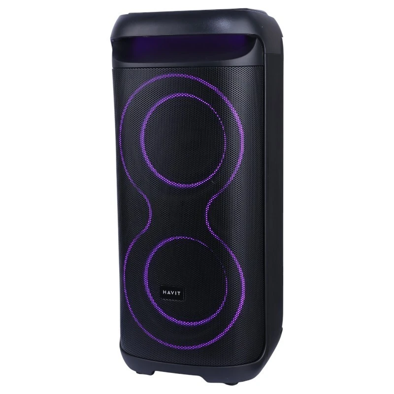 اسپیکر چمدانی بلوتوثی هویت SQ122BT + میکروفون و ریموت کنترل