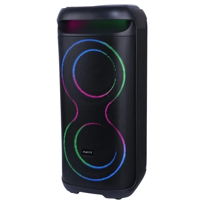 اسپیکر چمدانی بلوتوثی هویت SQ122BT + میکروفون و ریموت کنترل