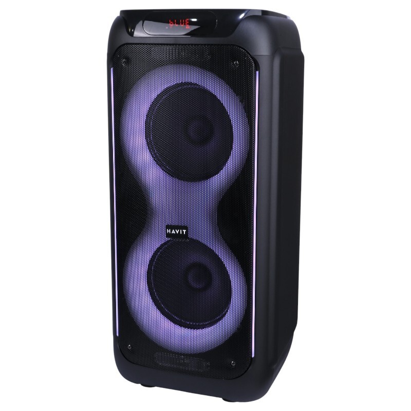 اسپیکر چمدانی بلوتوثی هویت SQ120BT + میکروفون و ریموت کنترل