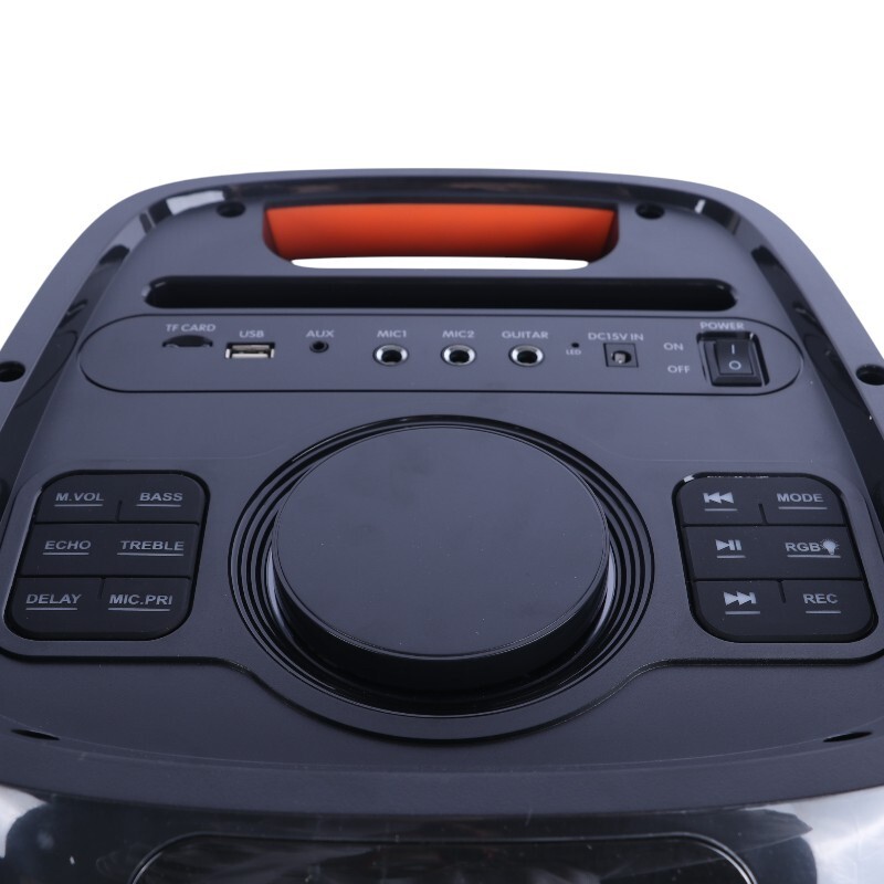 اسپیکر چمدانی بلوتوثی هویت SQ120BT + میکروفون و ریموت کنترل